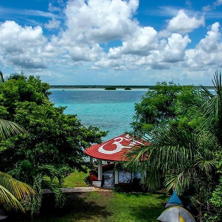Bacalar Casa Lahar Hostel Bagian luar foto