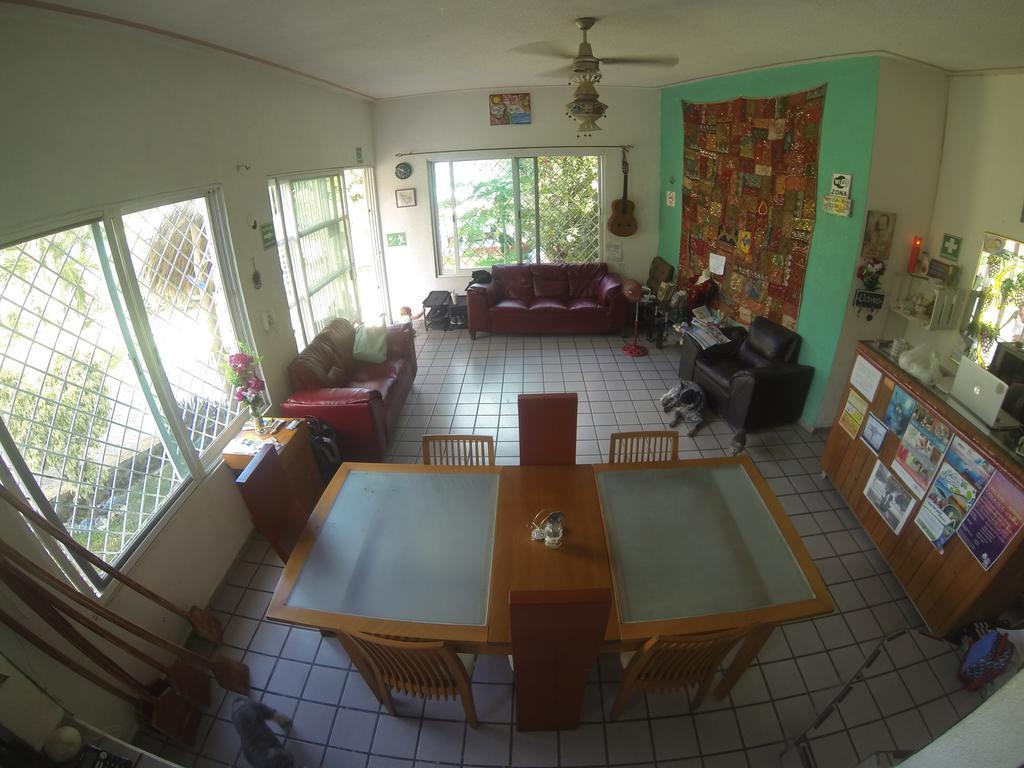 Bacalar Casa Lahar Hostel Bagian luar foto