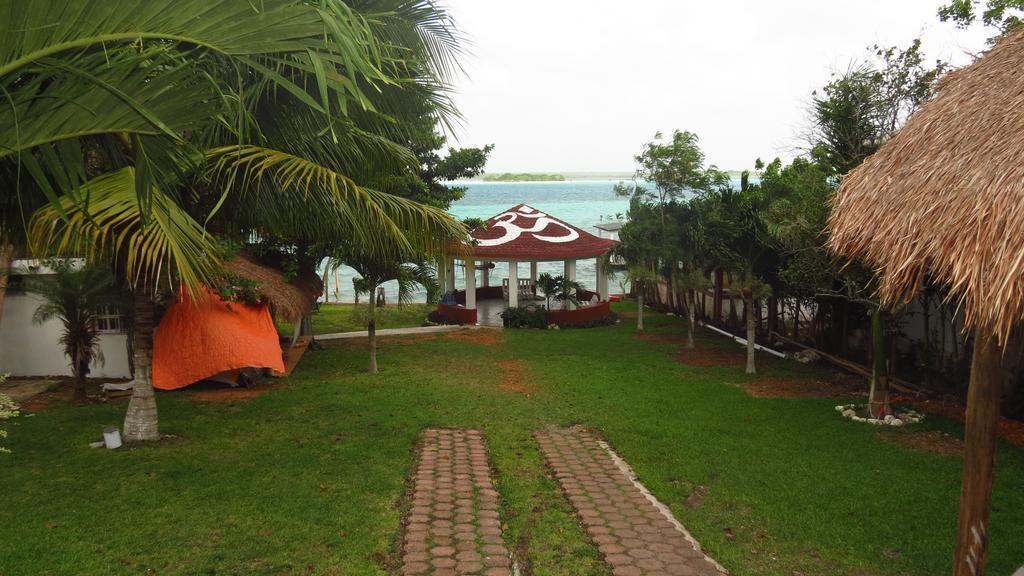 Bacalar Casa Lahar Hostel Bagian luar foto