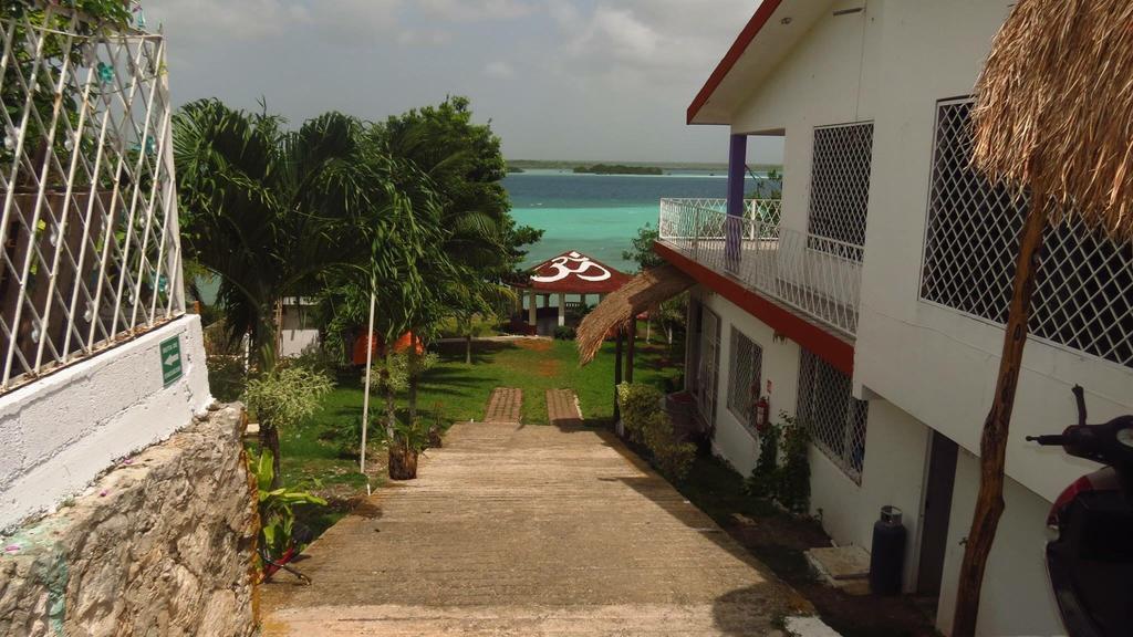 Bacalar Casa Lahar Hostel Bagian luar foto