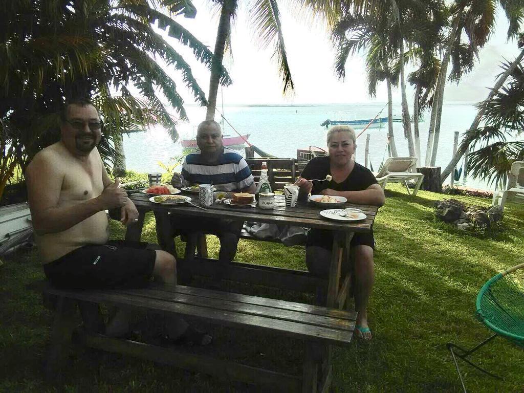 Bacalar Casa Lahar Hostel Bagian luar foto