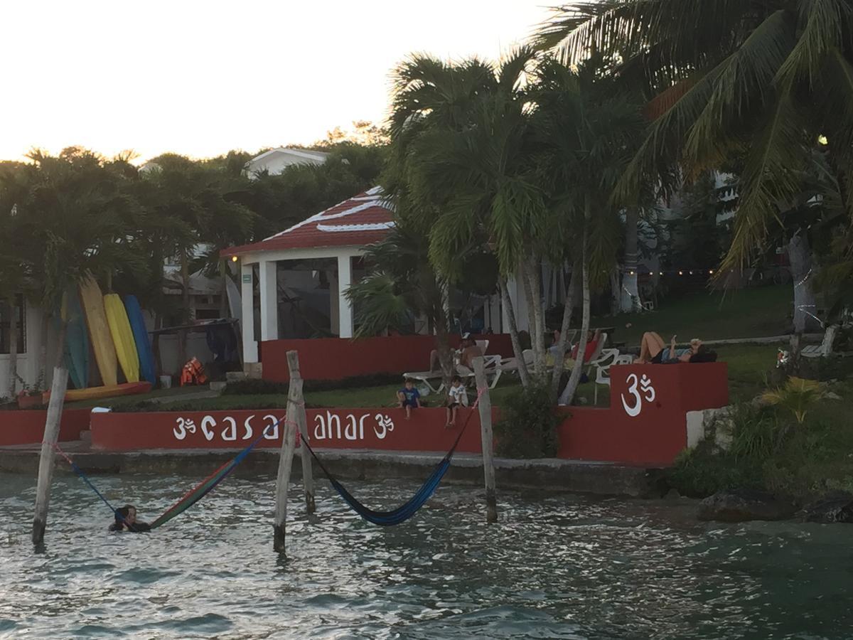 Bacalar Casa Lahar Hostel Bagian luar foto