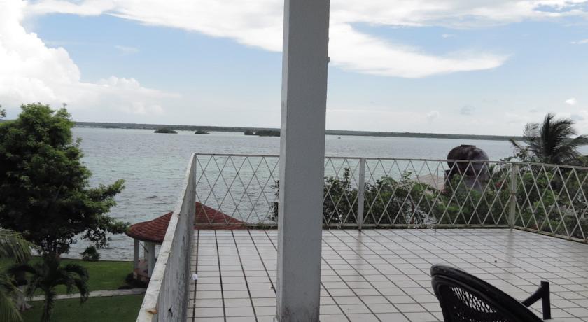 Bacalar Casa Lahar Hostel Bagian luar foto