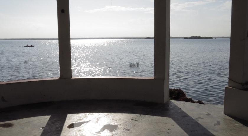 Bacalar Casa Lahar Hostel Bagian luar foto
