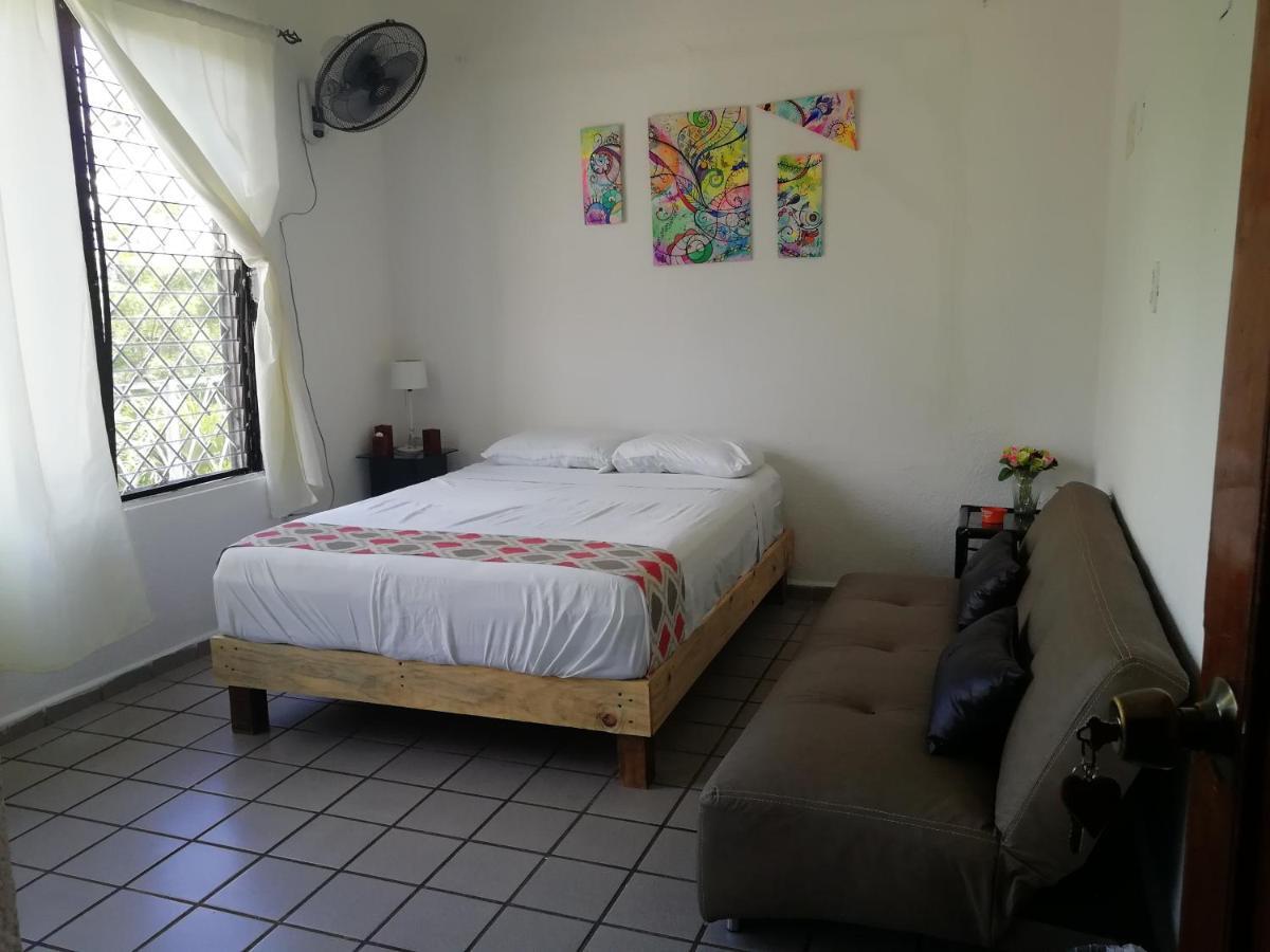 Bacalar Casa Lahar Hostel Bagian luar foto